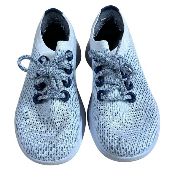 Allbirds Women's Tree Dasher 1 Sneaker Geyser Light Blue White Size 7.5 EUC - Picture 5 of 8
